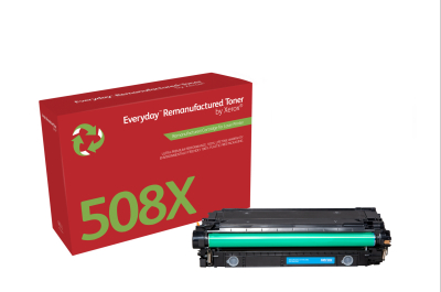 Everyday ™ Cyaan Remanufactured Toner van Xerox compatible met HP 508X (CF361X), High capacity