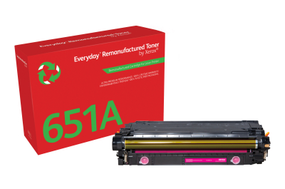 Everyday™ Magenta Remanufactured Toner van Xerox compatible met HP 651A 650A 307A (CE343A/CE273A/CE743A), Standaard capaciteit