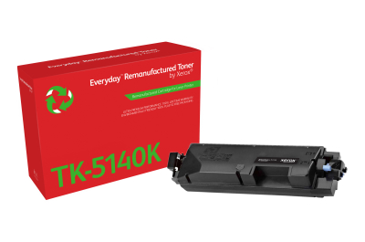 Everyday Remanufactured Everyday™ Zwart Remanufactured Toner van Xerox compatible met Kyocera (TK-5140K), Standaard capaciteit