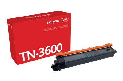 Everyday Zwart Toner compatibel met Brother TN3600, Standaard capaciteit