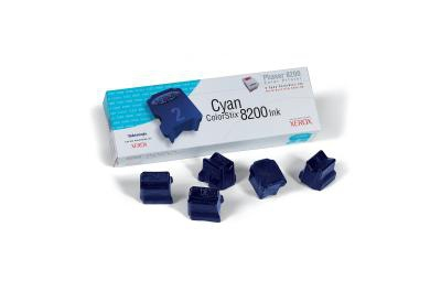 Xerox GENUINE 5 CYAN COLORSTIX 8200 INK inkt-stick