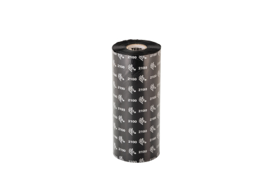 Zebra 2100 Wax thermal ribbon 600 m Zwart
