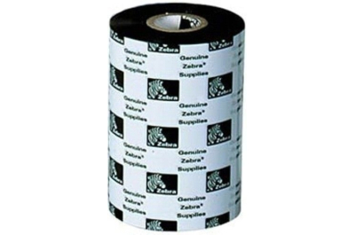 Zebra 2300 Wax thermal ribbon 450 m Zwart