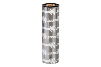 Zebra 2300 Wax thermal ribbon 300 m Zwart