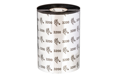 Zebra 3200 Wax/Resin thermal ribbon 74 m Zwart