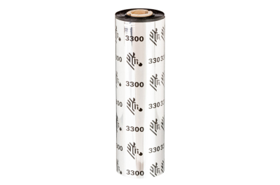 Zebra 3300 Wax/ Resin thermal ribbon 74 m Zwart