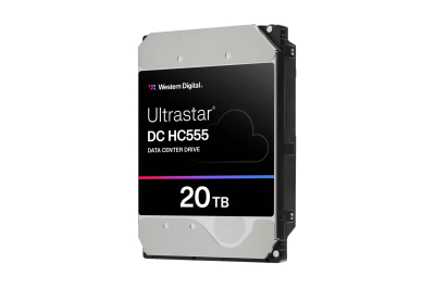 Western Digital Ultrastar DC HC555 interne harde schijf 20 TB 7200 RPM 512 MB 3.5" SAS