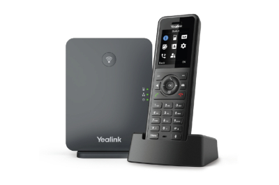 Yealink W77P IP telefoon Zwart TFT