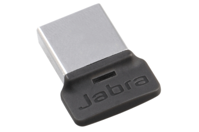 Jabra LINK 370 UC USB 30 m Zwart, Zilver