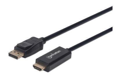 Manhattan 152679 video kabel adapter 1,8 m DisplayPort HDMI Zwart