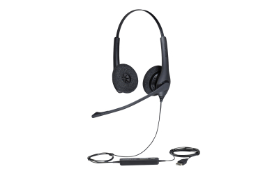 Jabra 1559-0159 hoofdtelefoon/headset Bedraad Hoofdband Kantoor/callcenter USB Type-A Bluetooth Zwart