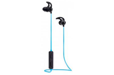 Manhattan 179591 hoofdtelefoon/headset Draadloos oorhaak, In-ear, Neckband Oproepen/muziek Micro-USB Bluetooth Zwart