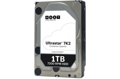 Western Digital Ultrastar HUS722T1TALA604 interne harde schijf 1 TB 7200 RPM 128 MB 3.5" SATA III