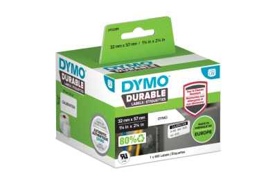 DYMO Durable Wit Zelfklevend printerlabel