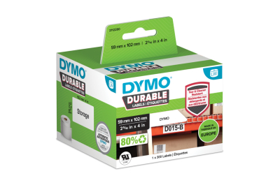 DYMO Durable Wit Zelfklevend printerlabel