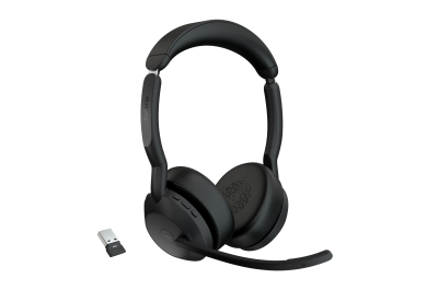 Jabra 25599-999-999 hoofdtelefoon/headset Draadloos Hoofdband Kantoor/callcenter Bluetooth Oplaadhouder Zwart