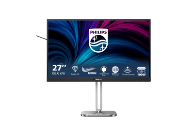 Philips 27B2U4601/00 computer monitor 68,6 cm (27") 2560 x 1440 Pixels Quad HD LCD Grijs