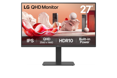 LG 27BA45QB-B computer monitor 68,6 cm (27") 2560 x 1440 Pixels 2K LCD Zwart