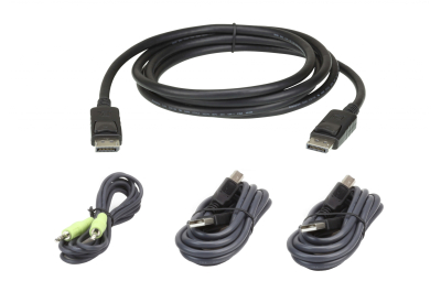 ATEN 1.8M USB DisplayPort Veilige KVM Kabelpakket