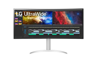 LG 38BQ85C-W computer monitor 95,2 cm (37.5") 3840 x 1600 Pixels Quad HD+ Wit