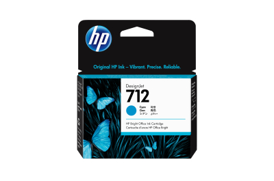 HP 712 29 ml inktcartridge voor DesignJet, cyaan