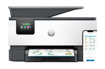 HP OfficeJet Pro 9122e Draadloos All-in-One Kleur Printer, Instant Ink; Dubbelzijdig printen