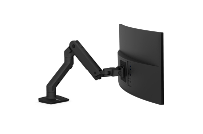Ergotron HX Series 45-475-224 flat panel bureau steun 124,5 cm (49") Zwart