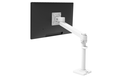 Ergotron NX Series NX MONITOR ARM WHITE 86,4 cm (34") Zwart, Wit Bureau