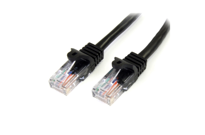 StarTech.com Cat5e patchkabel met snagless RJ45 connectors 3 m, zwart