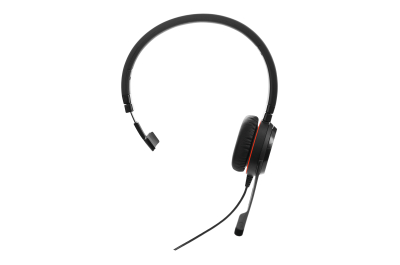 Jabra 4993-829-489 hoofdtelefoon/headset Bedraad Hoofdband Kantoor/callcenter USB Type-C Zwart