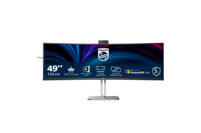 Philips 5000 series 49B2U5900CH/00 computer monitor 124 cm (48.8") 5120 x 1440 Pixels Dual QHD LCD Zwart