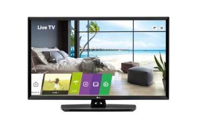 LG 49LU661H hospitality tv 124,5 cm (49") Full HD 400 cd/m² Smart TV Zwart 10 W