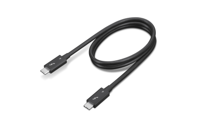 Lenovo 4X91K16968 Thunderbolt-kabel 0,7 m 40 Gbit/s Zwart