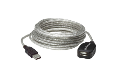 Manhattan 519779 USB-kabel USB 2.0 5 m USB A Zilver