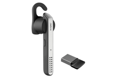 Jabra Stealth UC Headset Draadloos oorhaak, In-ear Oproepen/muziek Micro-USB Bluetooth Zwart