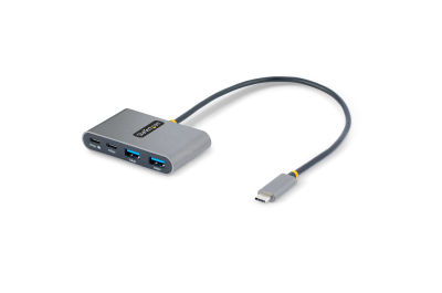StarTech.com 4-Port USB-C Hub met 100W Power Delivery Pass-Through, 2x USB-A + 2x USB-C, 5Gbps, 30cm Kabel, Compacte Laptop/Desktop USB Type-C naar USB-A/C Hub