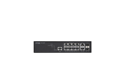 GS-2412P Managed L2+ Gigabit Ethernet (10/100/1000) Power over Ethernet (PoE) Zwart
