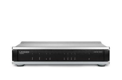 Lancom Systems 1800EF bedrade router Gigabit Ethernet Zwart, Zilver