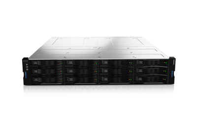 Lenovo Storage V3700 V2 XP disk array Rack (2U) Zwart, Zilver