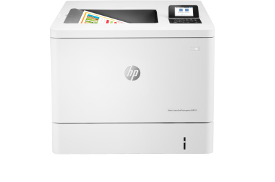 HP Color LaserJet Enterprise M554dn printer, Print, Printen via de USB-poort aan voorzijde; Dubbelzijdig printen