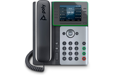 POLY Edge E320 IP-telefoon met PoE-ondersteuning