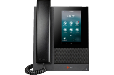 POLY CCX 400 Business Media Phone met ondersteuning voor Open SIP en PoE