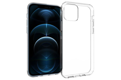 Clear Backcover iPhone 12 (Pro) - Transparant