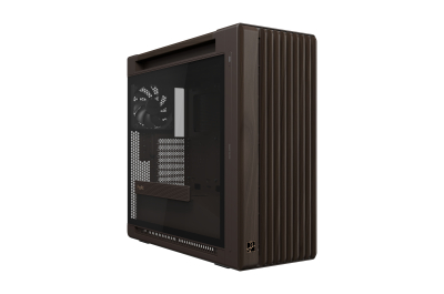 ASUS ProArt PA602 Wood Edition Retro Brown - Tempered Glass Panel Midi Tower Bruin