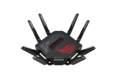 ASUS ROG Rapture GT-BE98 draadloze router 10 Gigabit Ethernet Quad-band (2.4 GHz / 5 GHz-1 / 5 GHz-2 / 6 GHz) Zwart