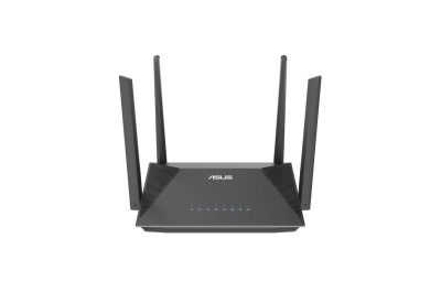 ASUS RT-AX52 AX1800 AiMesh draadloze router Gigabit Ethernet Dual-band (2.4 GHz / 5 GHz) Zwart