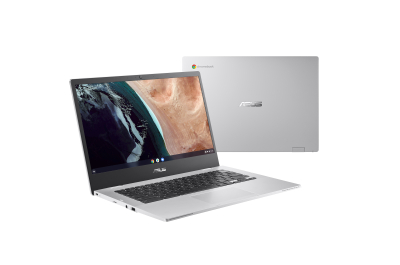 ASUS Chromebook CB1 CB1400CKA-EK0245 Intel® Pentium® Silver N6000 35,6 cm (14") Full HD 8 GB LPDDR4x-SDRAM 64 GB eMMC Wi-Fi 6 (802.11ax) ChromeOS Zilver