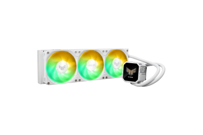 ASUS TUF Gaming LC III 360 ARGB LCD White Edition Processor Alles-in-één vloeistofkoeler 12 cm Wit 1 stuk(s)