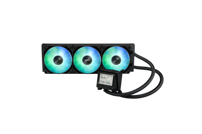 ASUS MAX GAMING LC 360 ARGB LCD Processor Alles-in-één vloeistofkoeler 12 cm Zwart