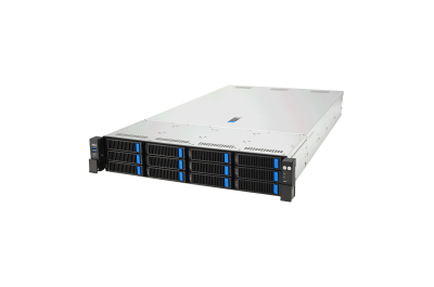 ASUS RS720A-E13-RS12U Socket SP5 Rack (2U) Zwart, Zilver